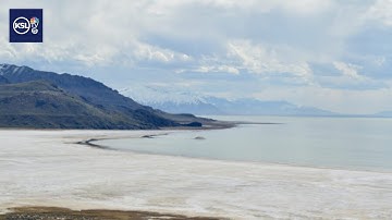 Great Salt Lake water levels dropping dangerously low again